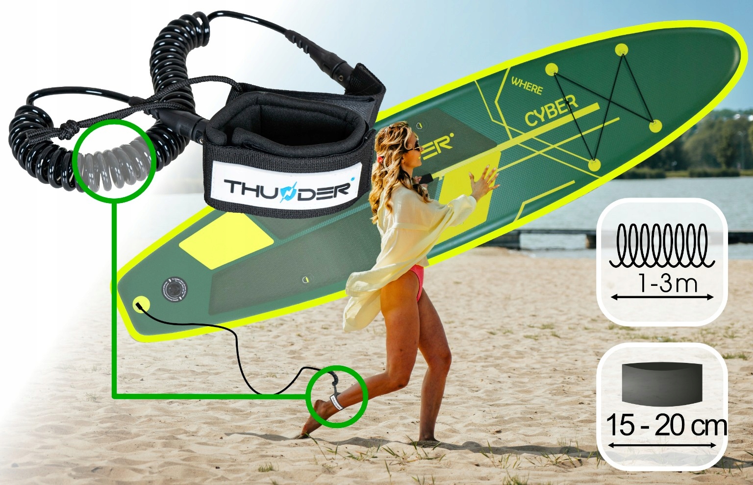 STABLINA Deska Do Pływania SUP 320CM Pompowana z WIOSŁEM i SIEDZISKIEM Waga produktu z opakowaniem jednostkowym 13 kg