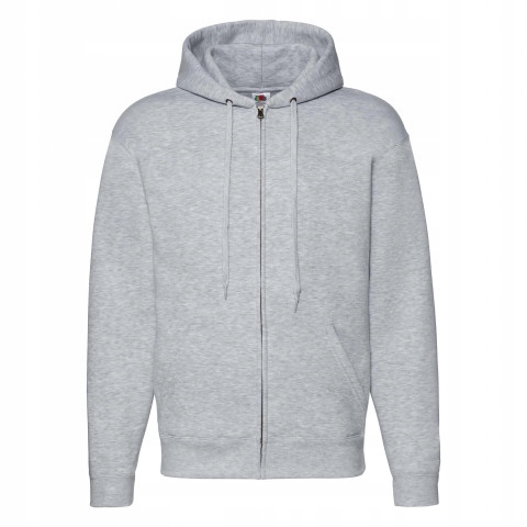 

Bluza męska rozpinana z kapturem Szary M