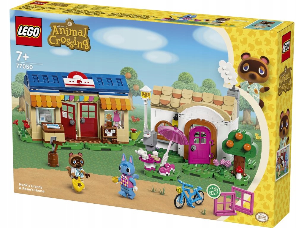 Lego Animal Crossing Nook's Cranny a domeček Rosie 77050