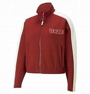 Rozepínací Mikina Puma – Bunda Puma X Vogue T7 Cropped Jacket Dk Xs