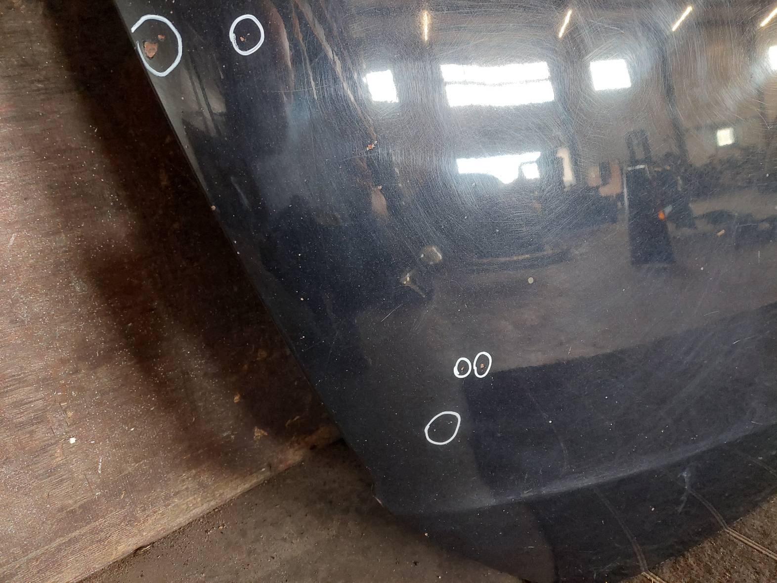 complete front bonnet bumper light VOLKSWAGEN PASSAT B6 LC9X
