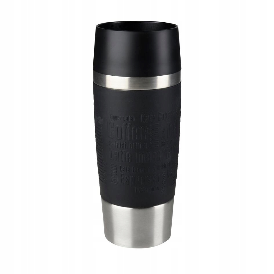 

Kubek termiczny TravelMug 0.36L czarny silikonowa