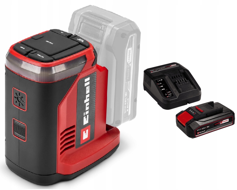 Einhell Měnič Napětí Dc/ac Te-es 18/150/1 1091310 Sada Akumulátor 2,5AH