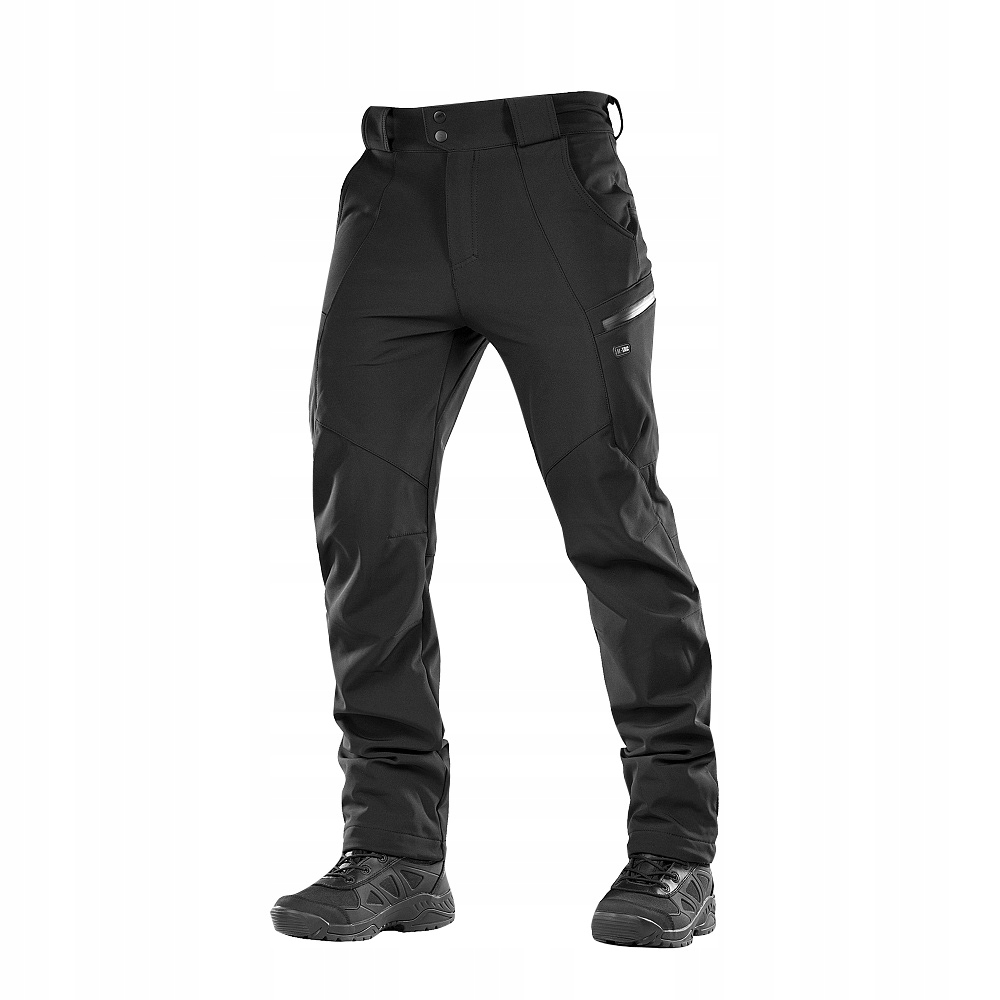 M-tac Spodnie Soft Shell Winter Czarne 2XL