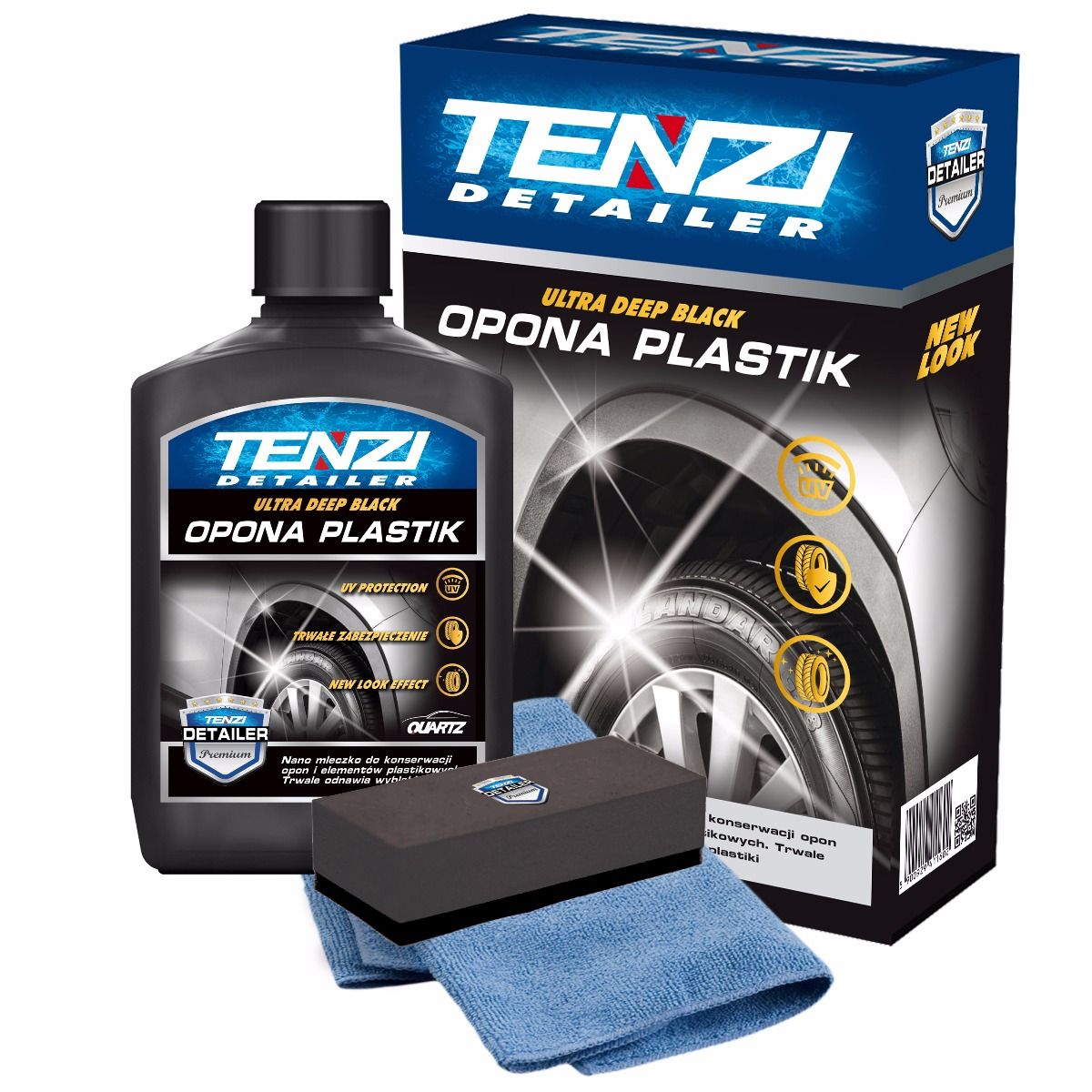 

Tenzi Detailer Opona Plastik 300ml Zestaw
