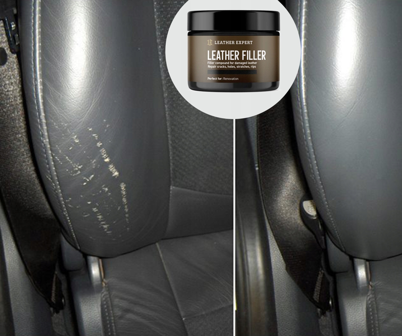 Leather Filler szpachla do skóry czarna 25ml black do renowacji skóry Rodzaj renowacja skóry