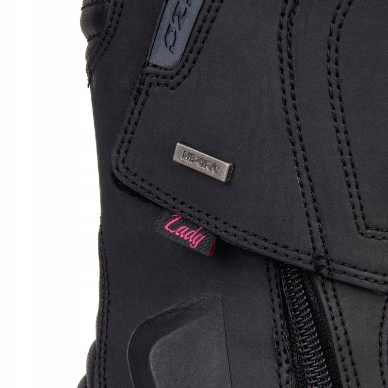 BUTY MOTOCYKLOWE OZONE RAPID HIGH HEEL LADY MATT BLACK CZARNY MAT 36 Typ Turystyczne / Adventure