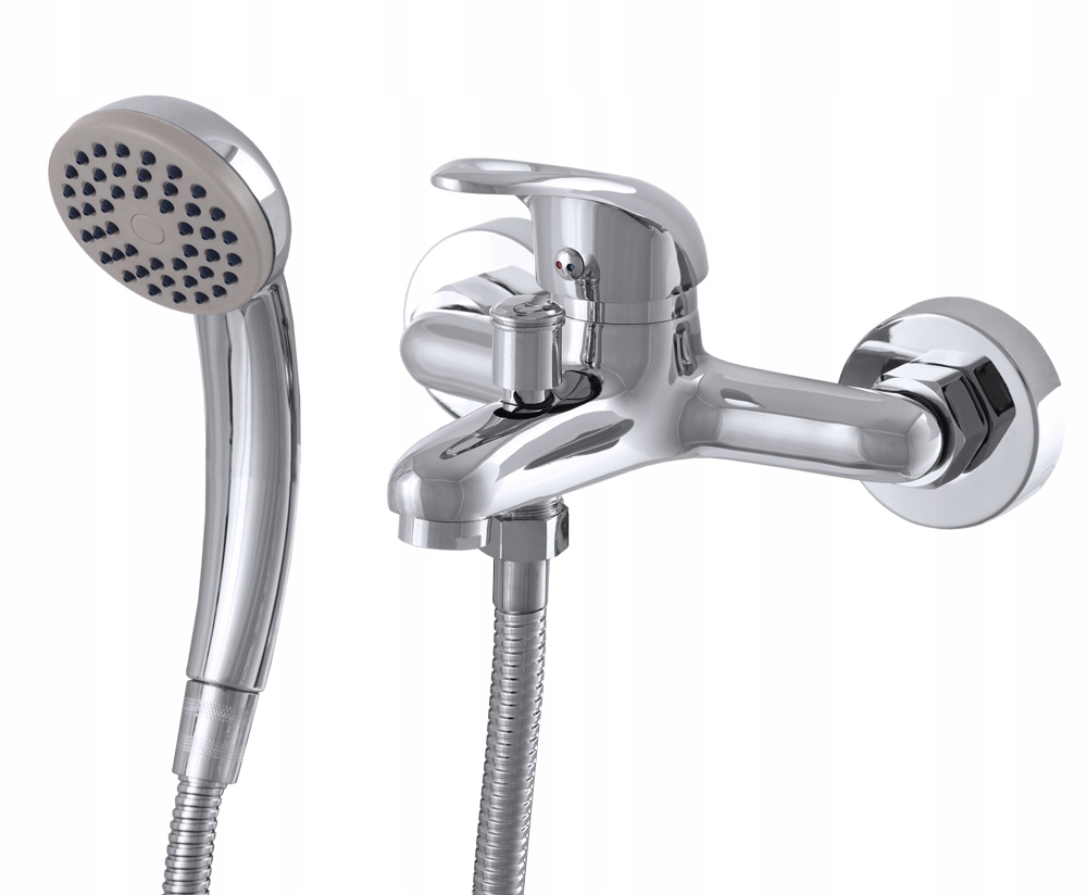 Vanová Baterie Sprchová Sada Alfa Chrom