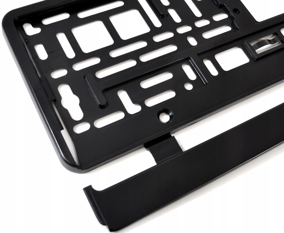 RAMKI RAMKA PODKŁADKA POD TABLICĘ REJ. CZARNY MAT Producent Amio