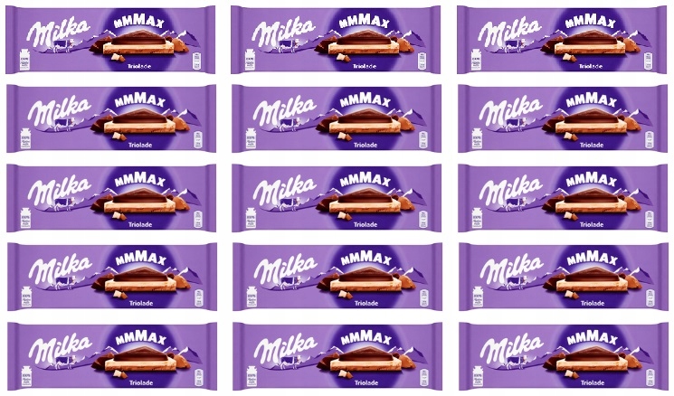 Levně 15x 280g Milka Triolade čokoláda Karton