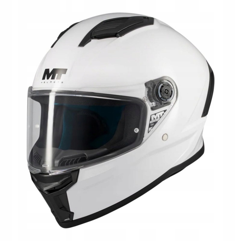 Motocyklová prilba Mt FF126 Stinger 2 Pure A0 Gloss pearl biela M