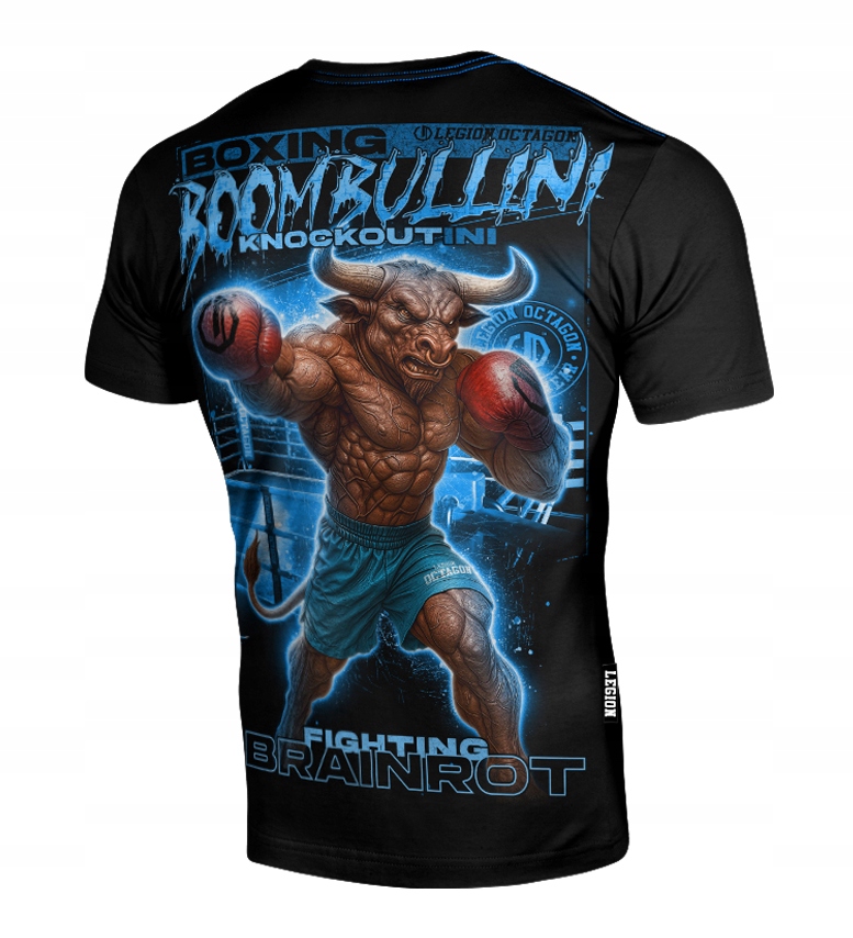 Octagon Tričko Tričko Legion Brain Rot Boombullini Knockoutini M