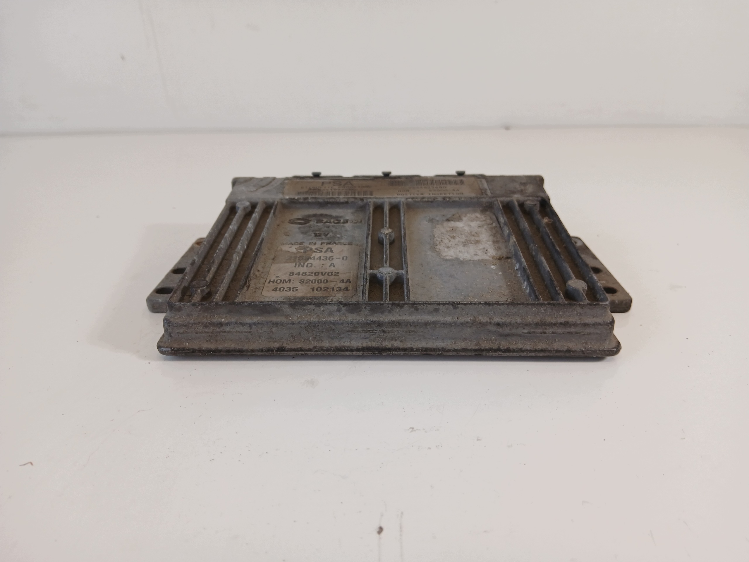 PEUGEOT 206 1.4 control unit of the engine 9651977580