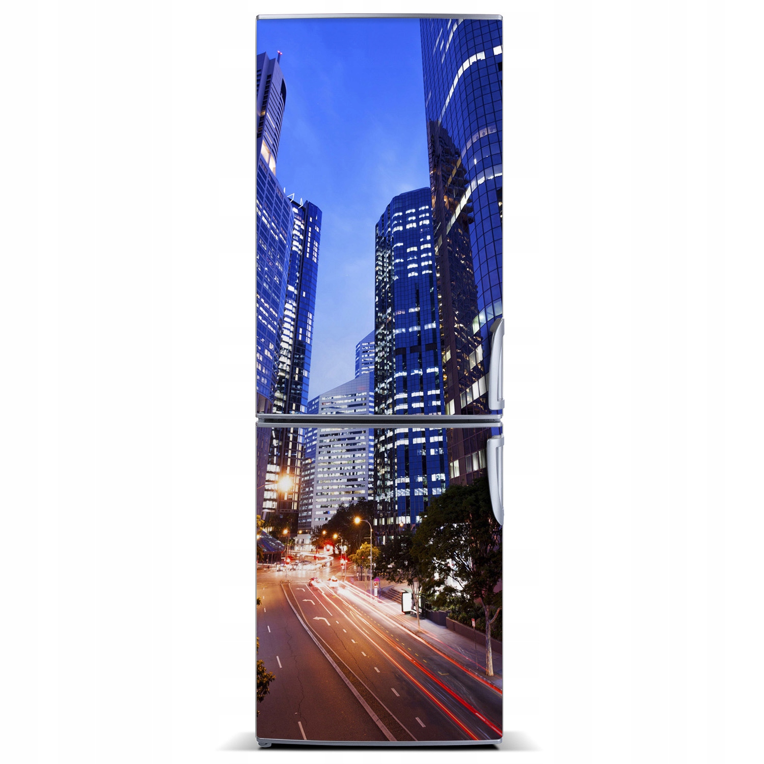 

Tapeta magnetyczna lodówkę Drapacze chmur 60x180