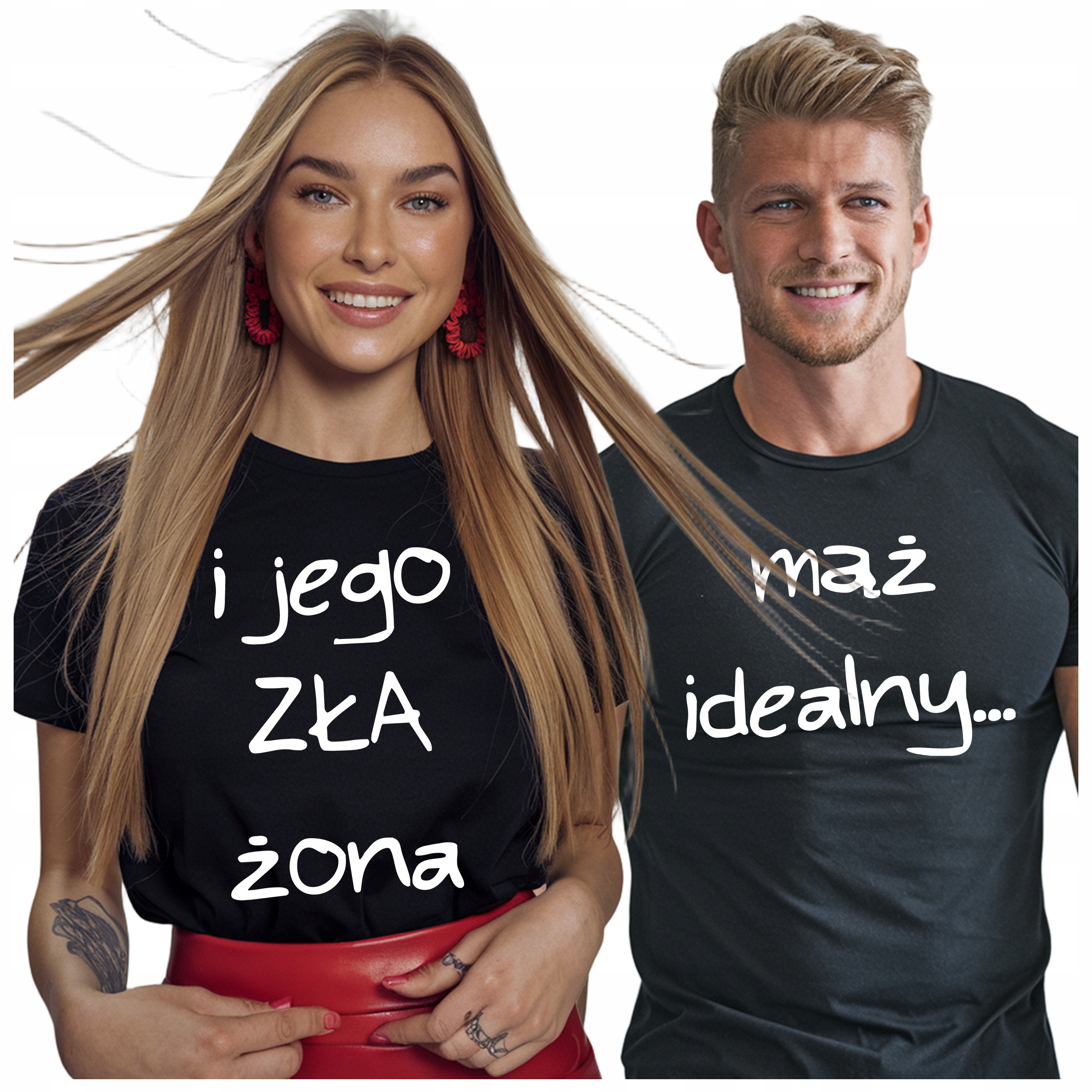 Sada 2 balení na Valentýna pro páry, ideální manžel a jeho zlá manželka, zamilovaná