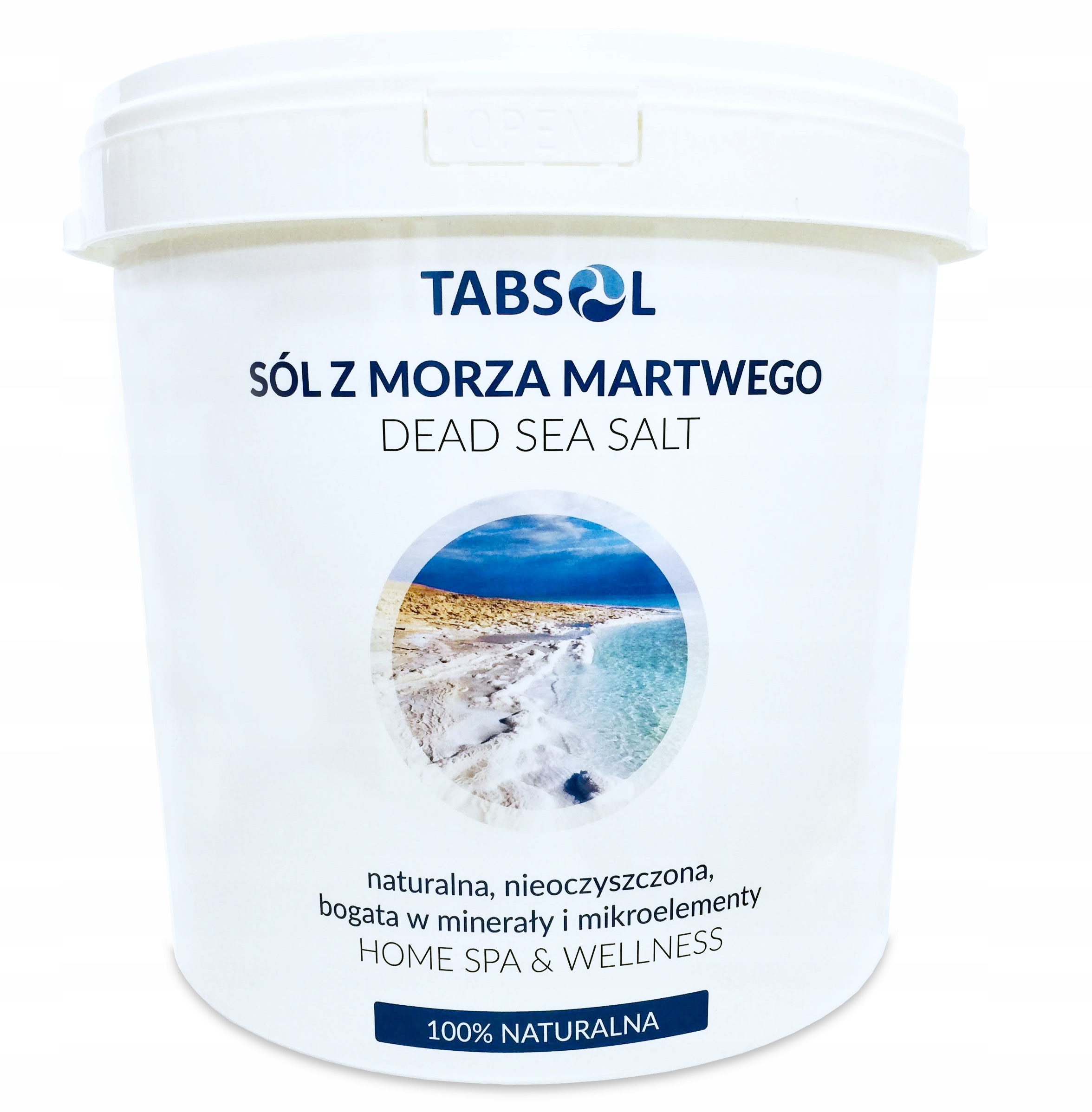 

Naturalna Sól z Morza Martwego Jordania Spa 20kg