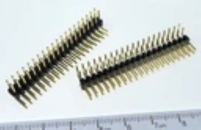 [STcs] 2X20KPIN Listwa kątowa, Grube Złocenie