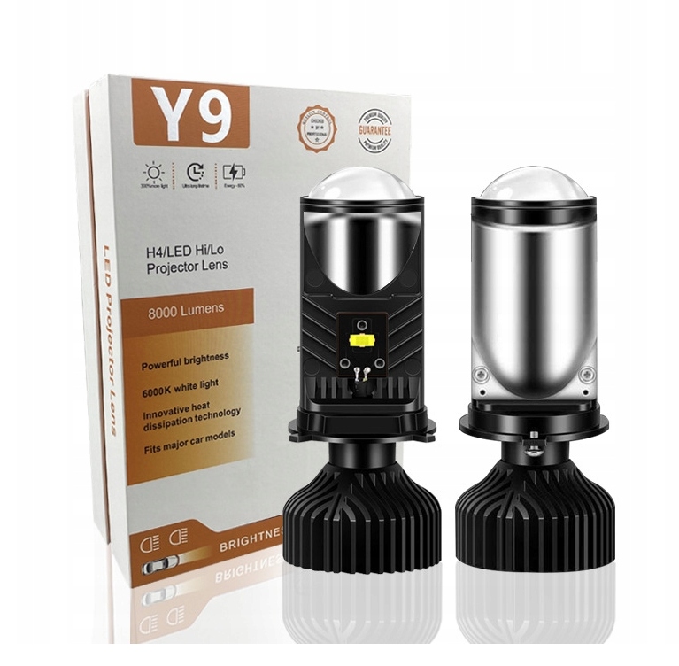 линзы Камеры заднего вида 6000K MINI H4 HB2 led 2x