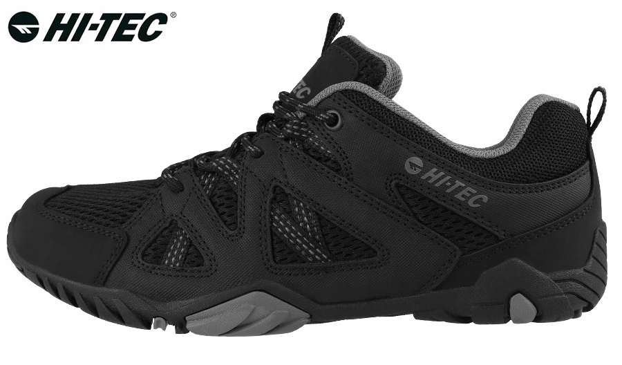 BUTY MĘSKIE HI-TEC TREKKINGOWE SPORTOWE RANGO / 46 Kolor czarny