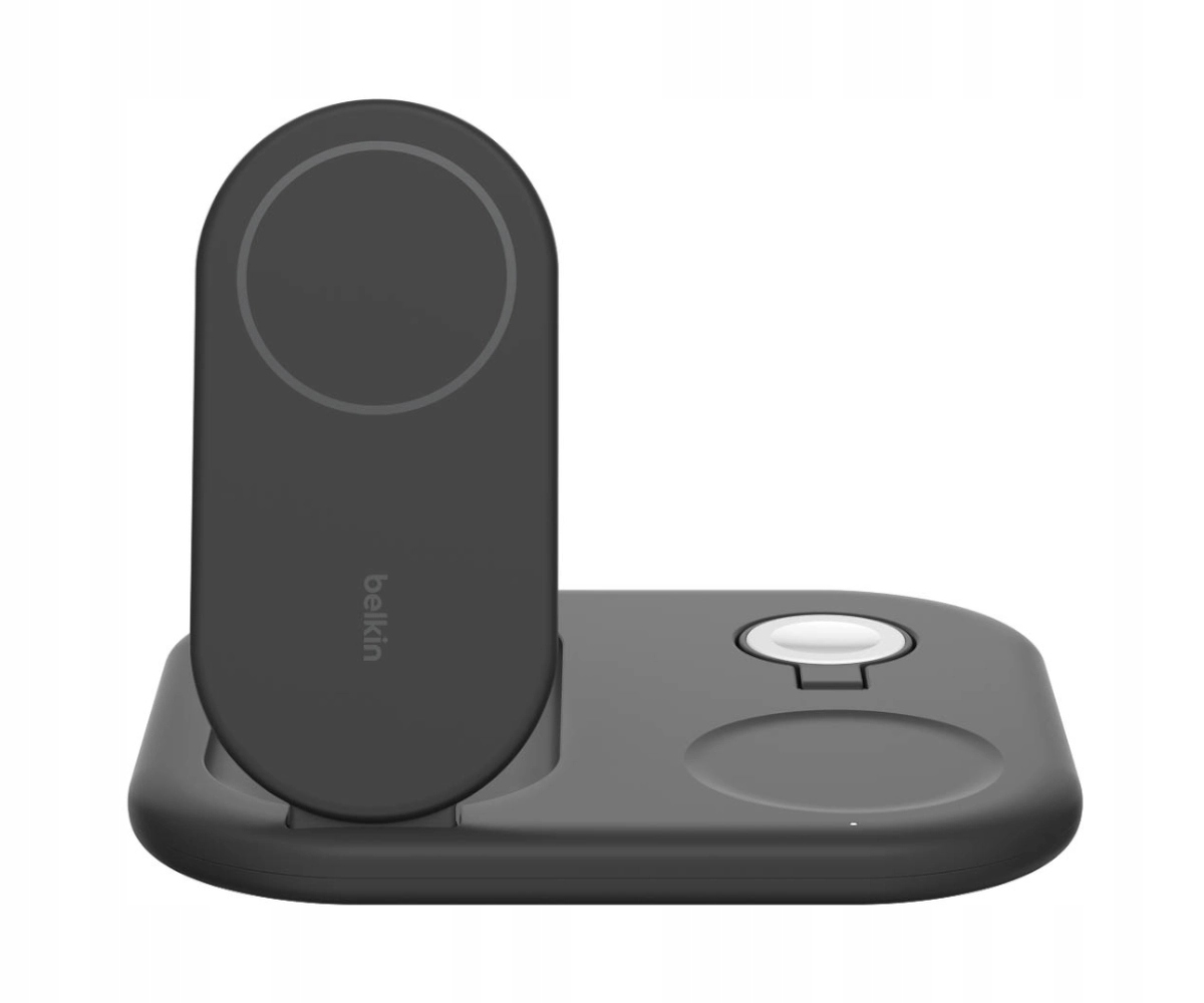 Ładowarka bezprzewodowa Belkin BoostCharge 3w1 Qi2 15W składana MagSafe