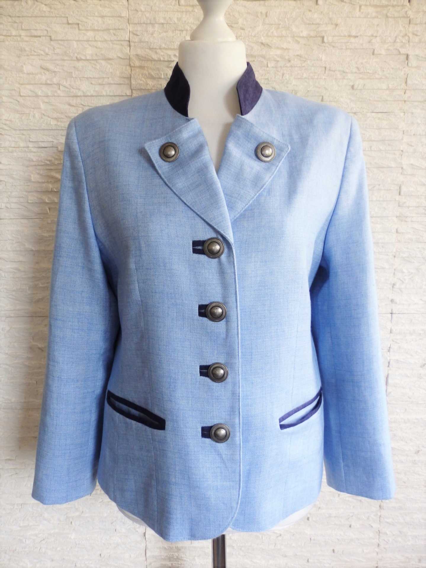 THALBAUER LUDOWY BAWARSKI ŻAKIET R. 38 Rękaw długi rękaw