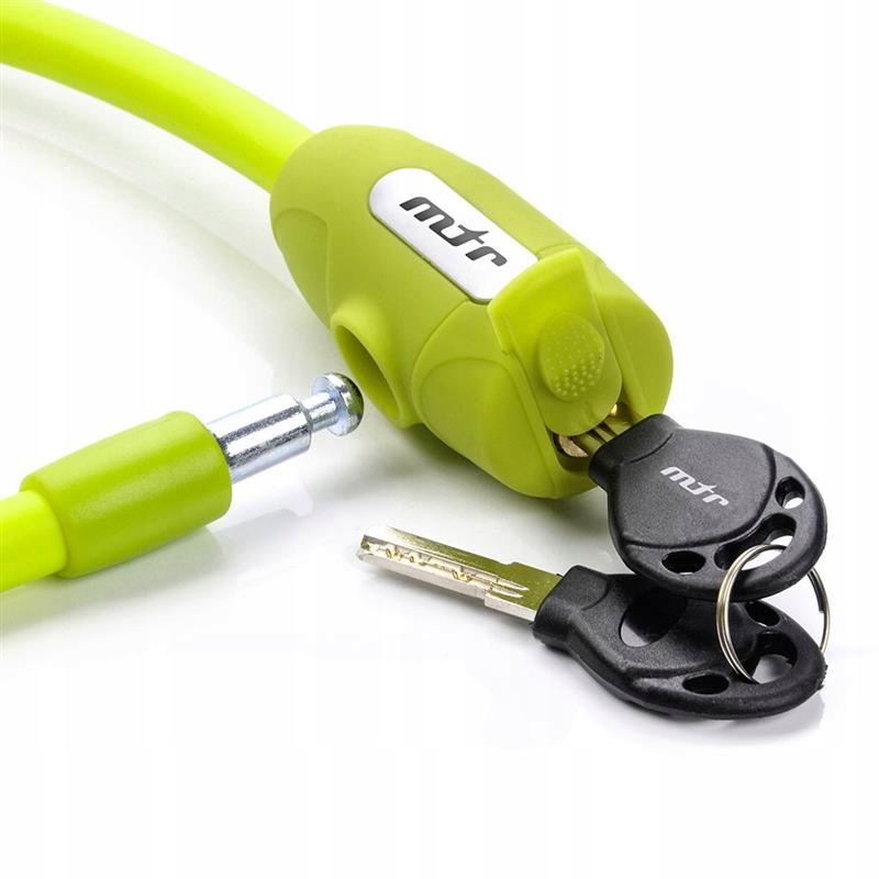 Zapięcie rowerowe Meteor Blocker zielony Rodzaj linka