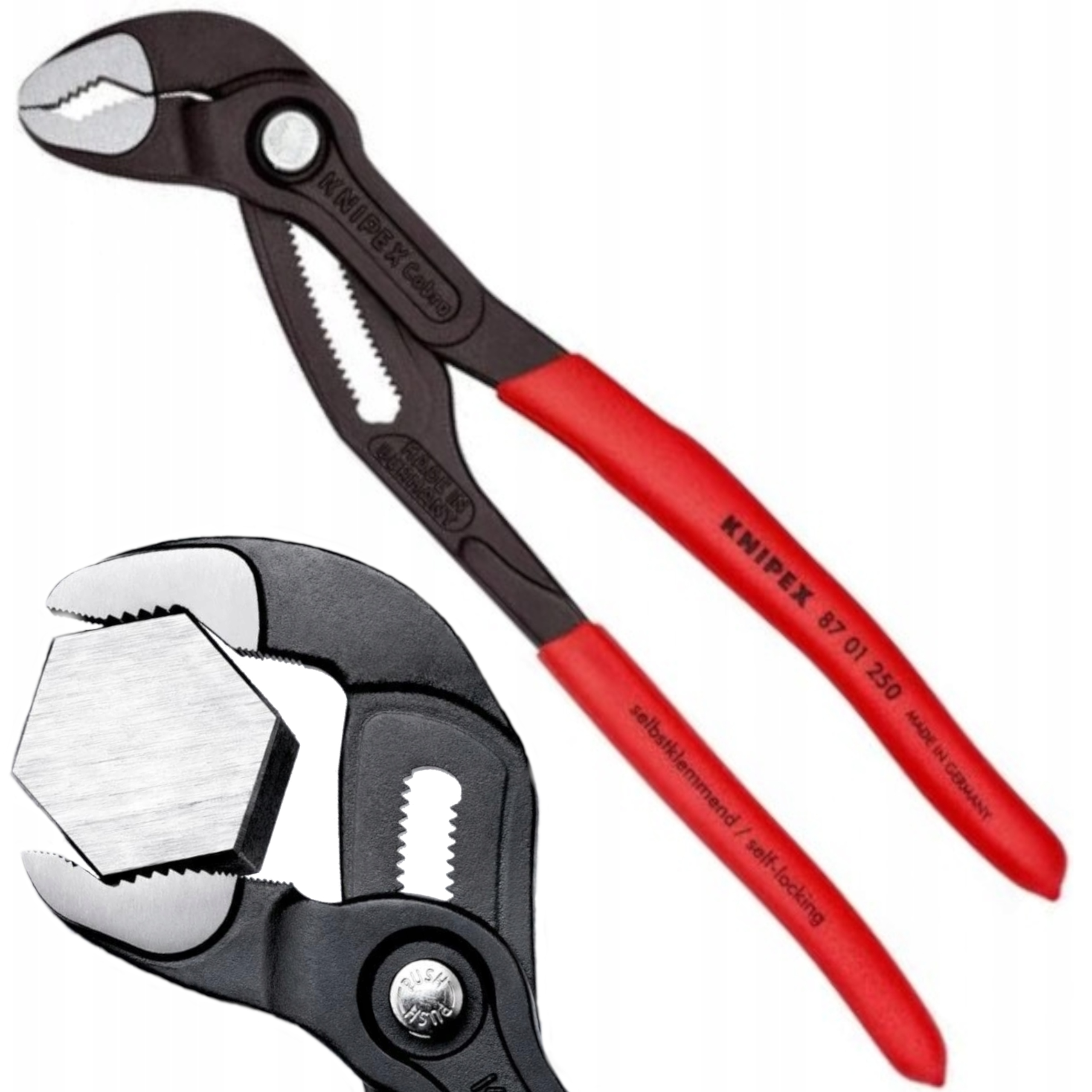 Szczypce klucz Cobra Knipex 250mm 8701250