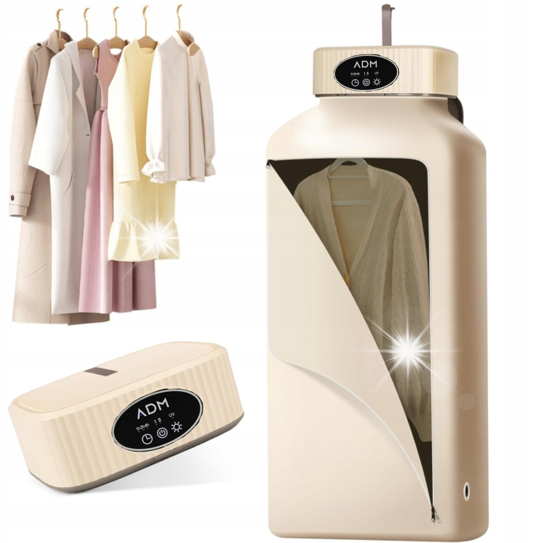 Levně Adm skládací sušák na prádlo a napařovač