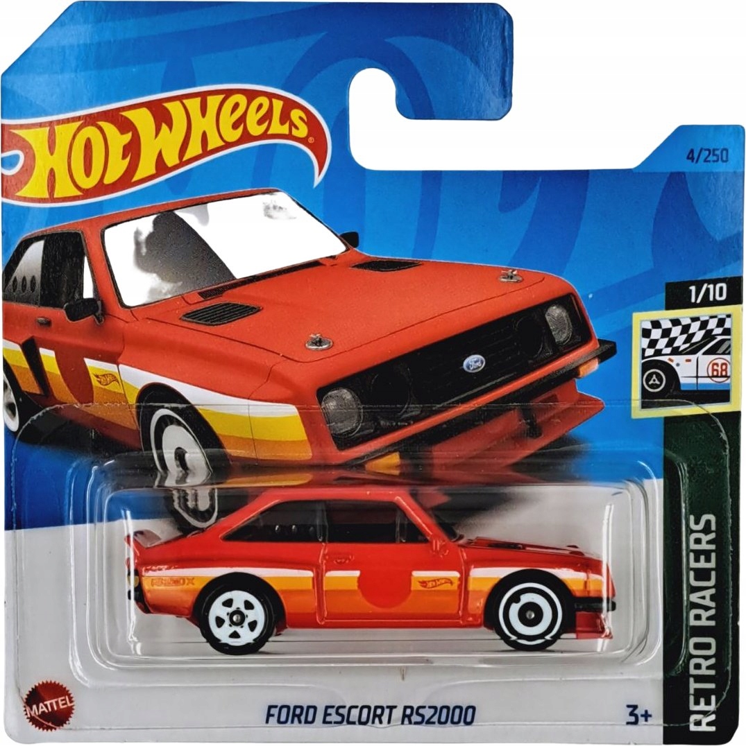 Samochodzik Mattel Hot Wheels Ford Escort RS2000