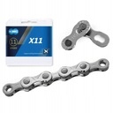 Łańcuch rowerowy KMC X11 srebrno/szary 118 og. BOX