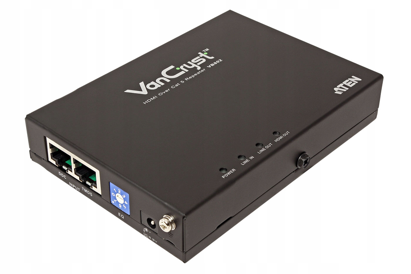 Aten Repeater Hdmi přes 2x Tp, až 60m(jen pro Aten s Hdmi po 2x TP)(VB802)