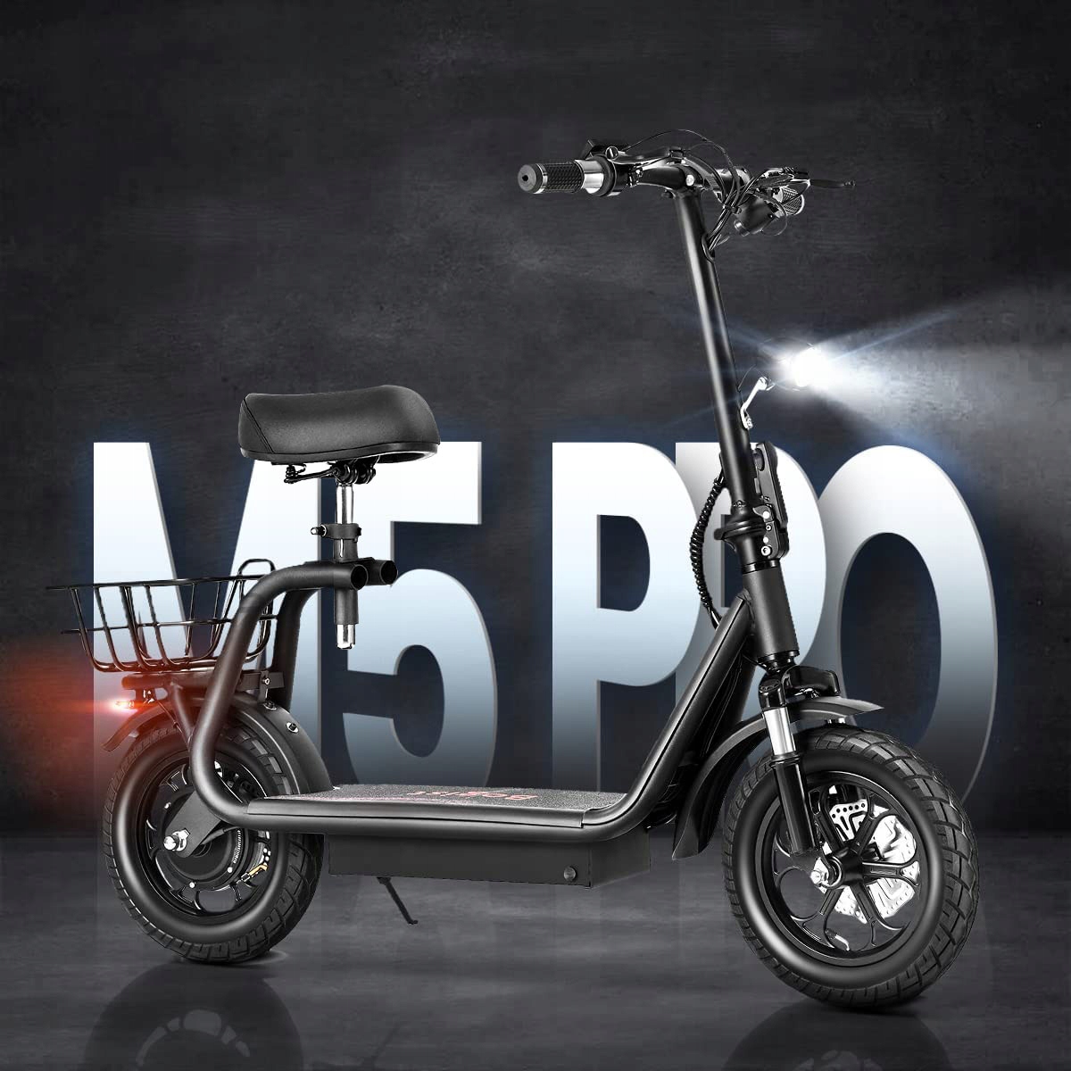 Electric Scooters 600W 13Ah M5 Pro 45KM/H Additional Features meter lighting folding