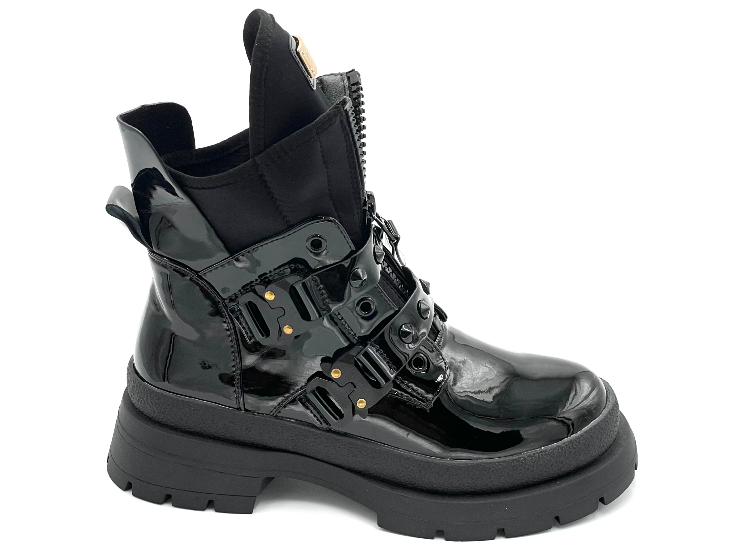 

Botki Trapery Workery Z Suwakiem Czarne 41 A7605