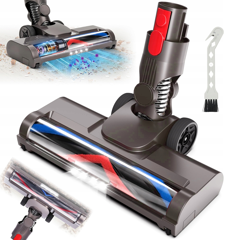 Turbokartáč Pro Dyson Led, Rotační Nástavec Vysavače V7 V8 V10 V11 V15