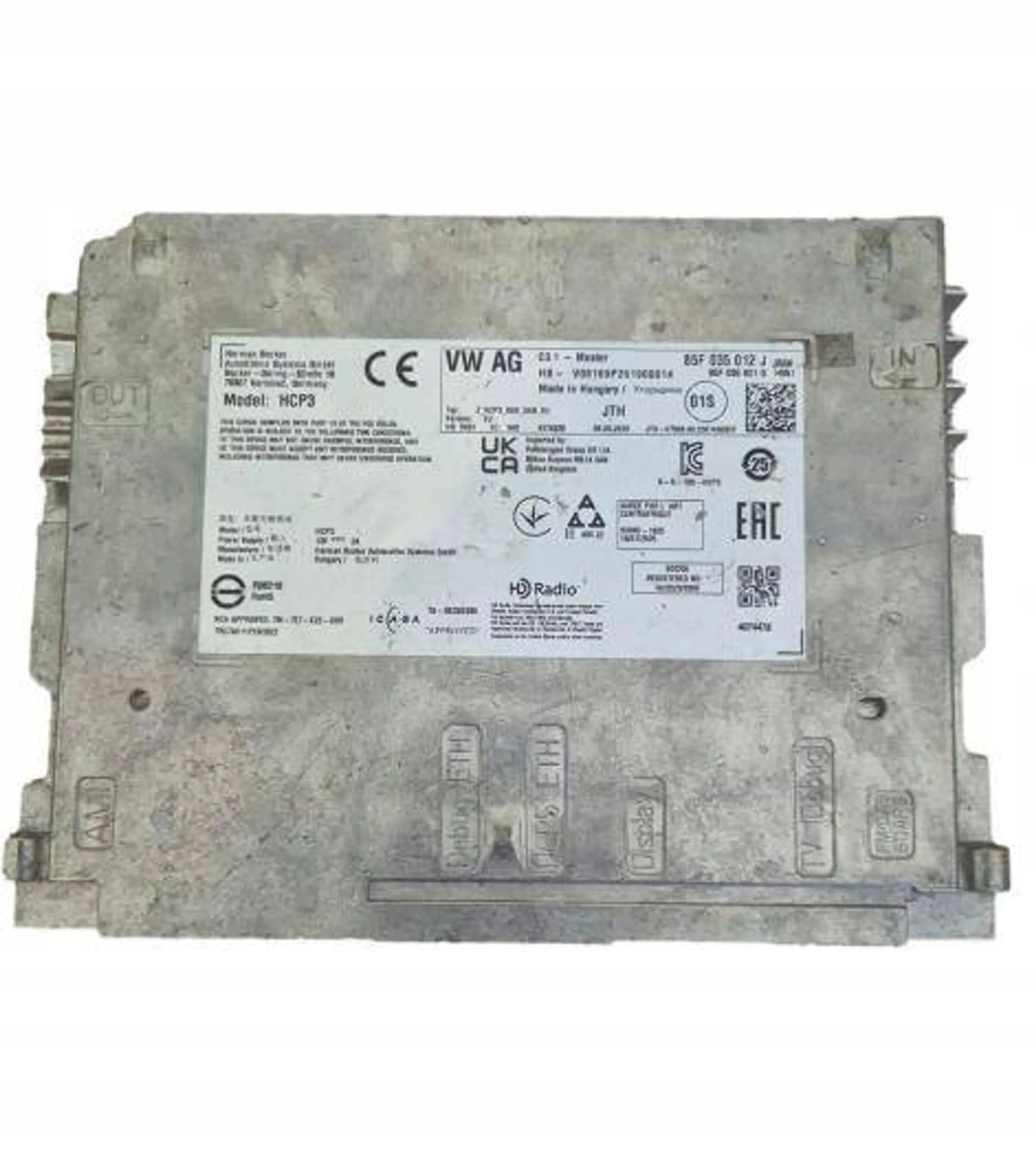 Audi Wzmacniacz moduł HCP3 85F035012J