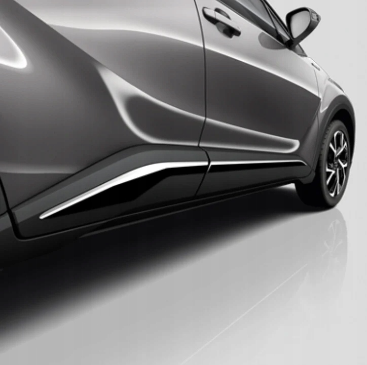 Toyota C-hr Lišty bočných dverí kpl chróm PW156-10000-24 Oe