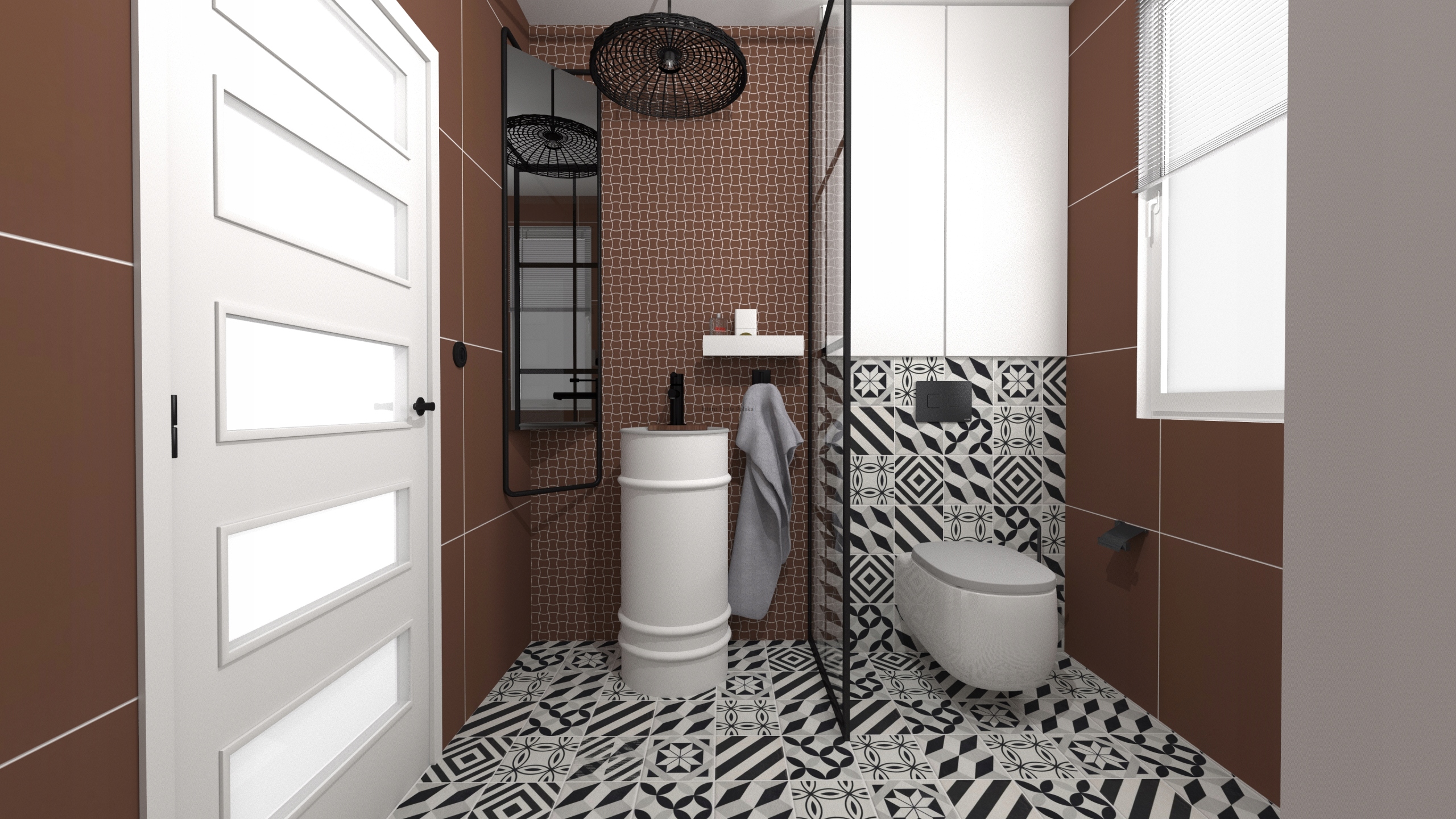 Modern Motyw C str. 19,8x19,8 Paradyż - gres Typ gres