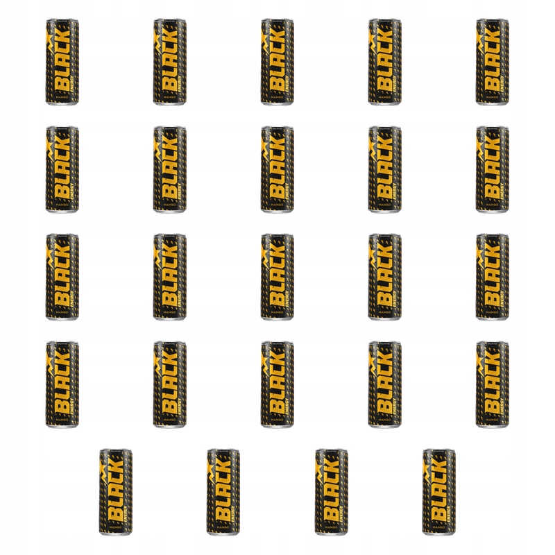 Black Energy Mango Flavour 250 ml X24