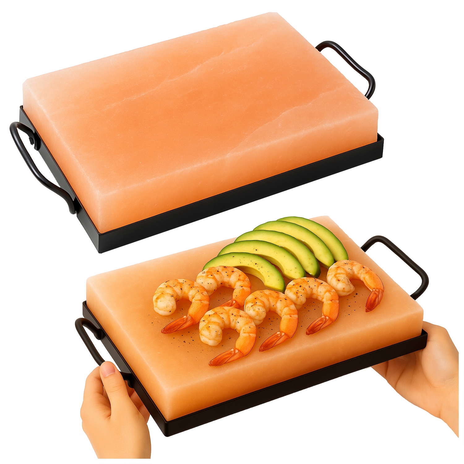 Solná Deska Na Krájení Zeleniny Rybího Masa Pro Grilování Solný Blok Na Gril