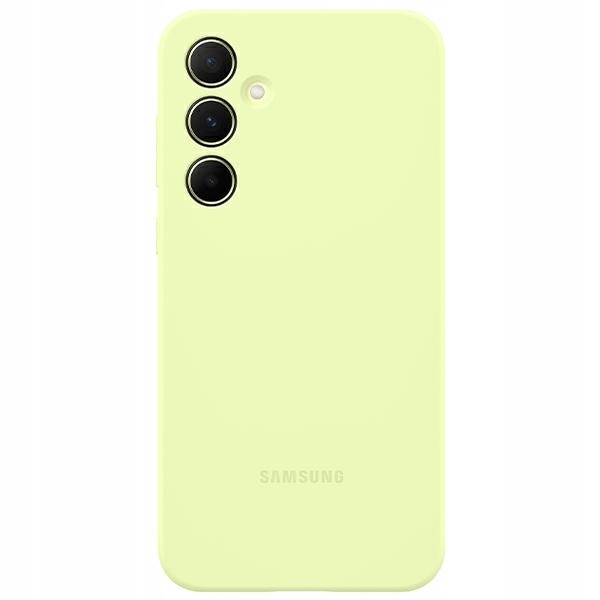 Puzdro Samsung EF-PA556TMEGWW pre A55 5G A556, limetkové/lime, silikónový kryt