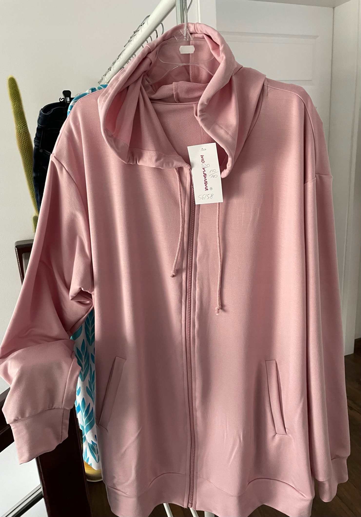 Mikina Na Zip Polska maxi+size Nová vel 48/50