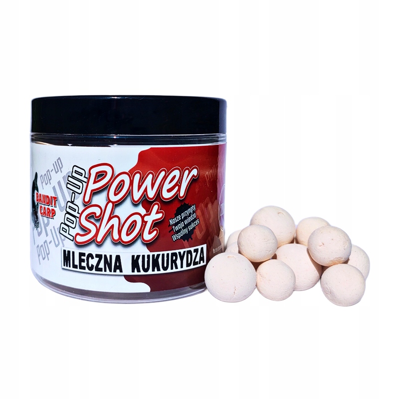 Bandit Carp Kulki Pop Up Powershot 10/16mm Mleczna Kukurydza