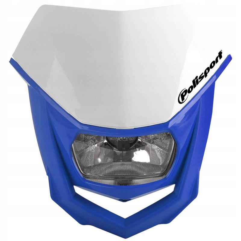 Predná Lampa Model Halo (halogénová Žiarovka) Farba Biela/modrá
