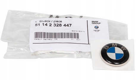 Emblemat naklejany Bmw Motorrad 27mm Oe, 51142328447