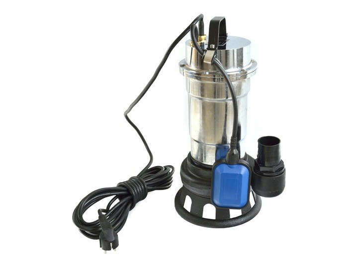 Pompa rozdr.WQD10-8-0.55 nikiel z pływakiem/do bru