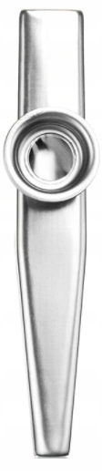 

Kazoo srebrne Metalowe, gwizdek, instrument, flet