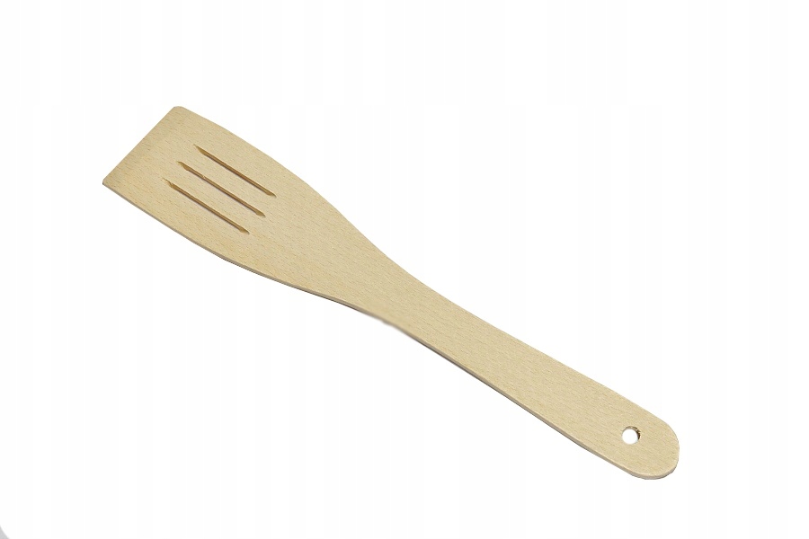 

Łopatka kuchenna ażurowa do patelni drewniana 28cm