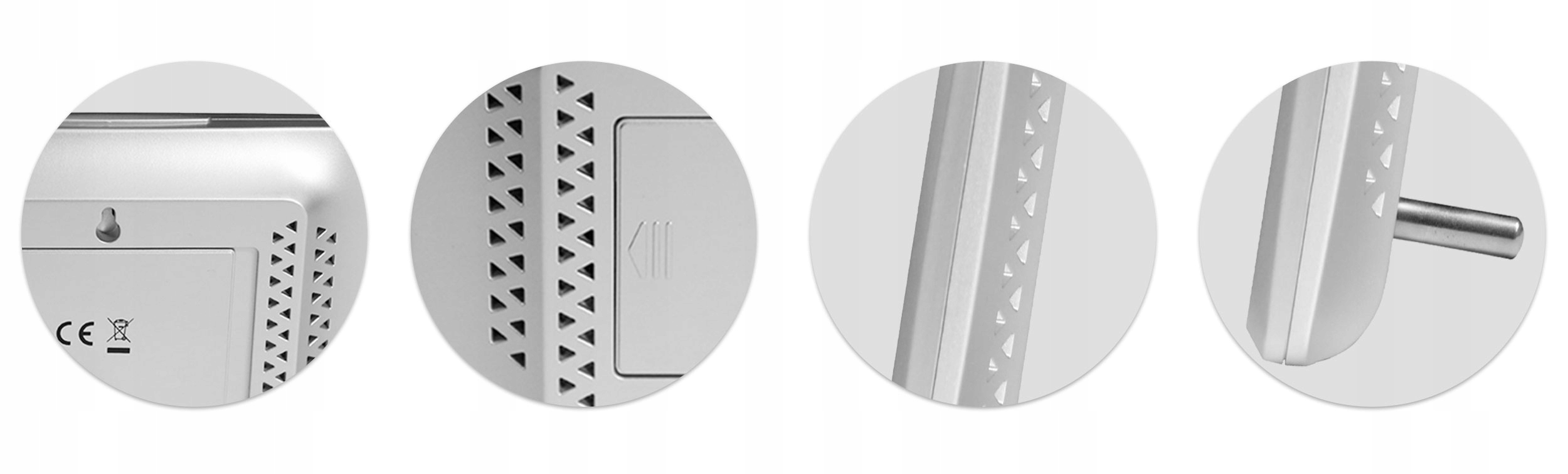 BEZPRZEWODOWA STACJA POGODOWA POGODY HIGROMETR + CZUJNIK Komunikacja bezprzewodowa