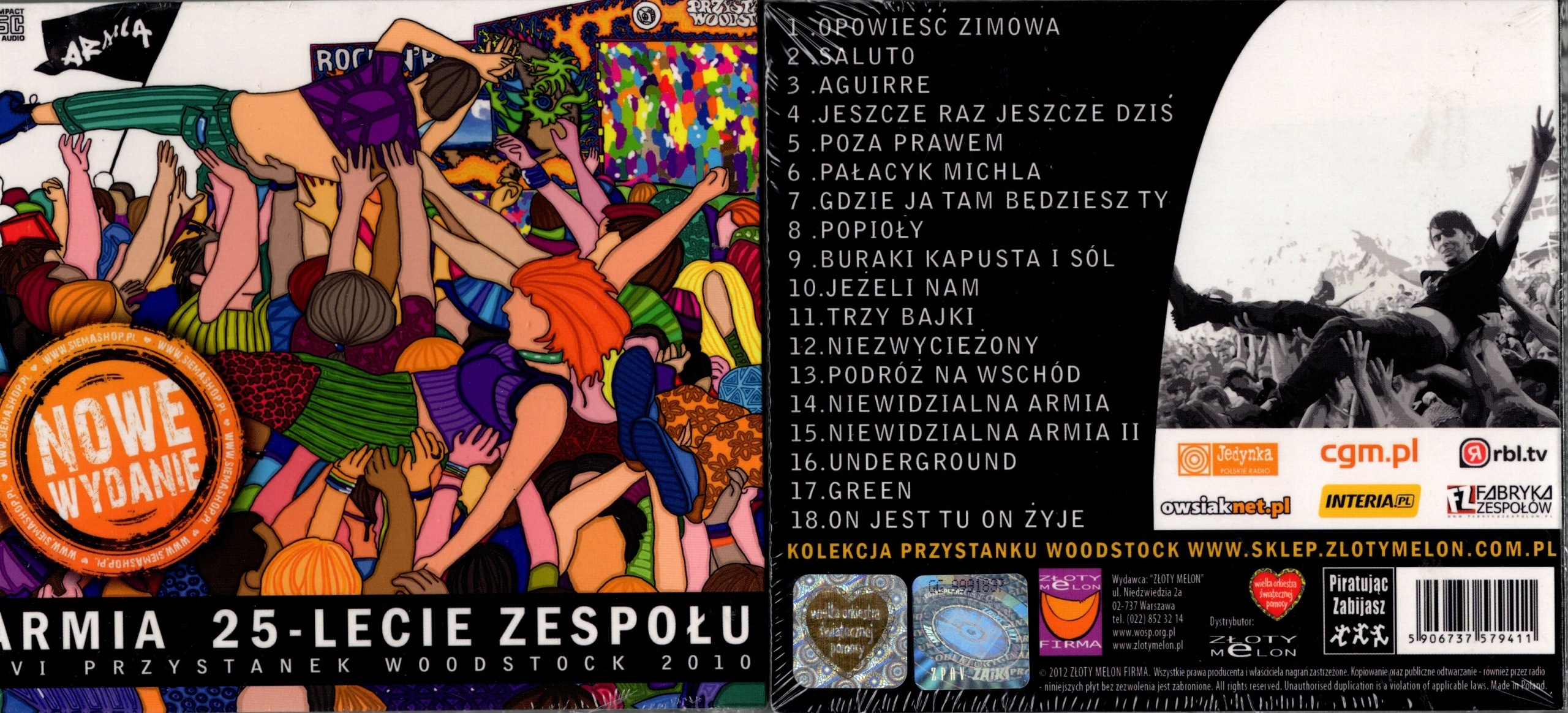 Armia 25-LECIE Zespolu [CD] Folia
