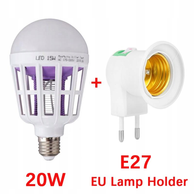 E27 LED lampa pro moskytiéru žárovka proti koma za 419 Kč od Airport New  City - Allegro - (13269216694)